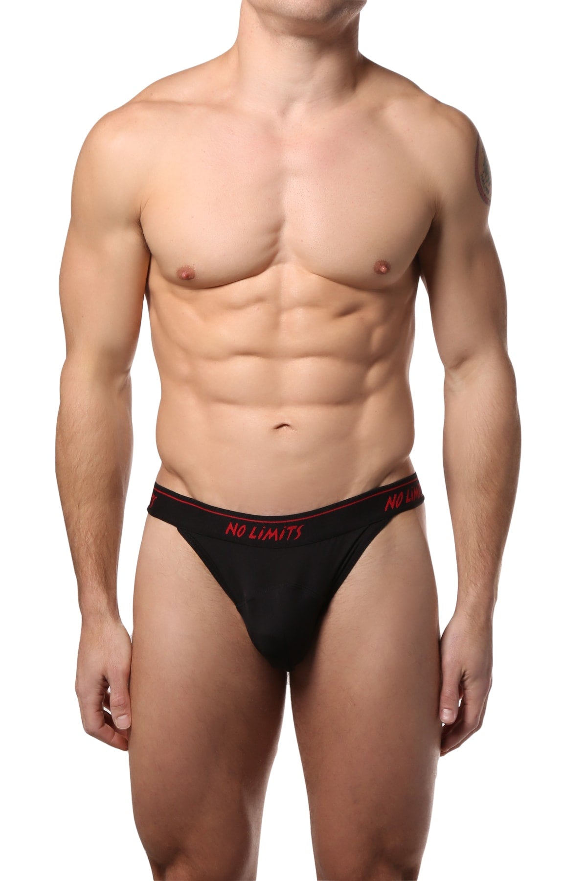 No Limits Black Mesh Bikini
