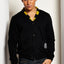 X-Ray Jeans Black Button-Up Jacket