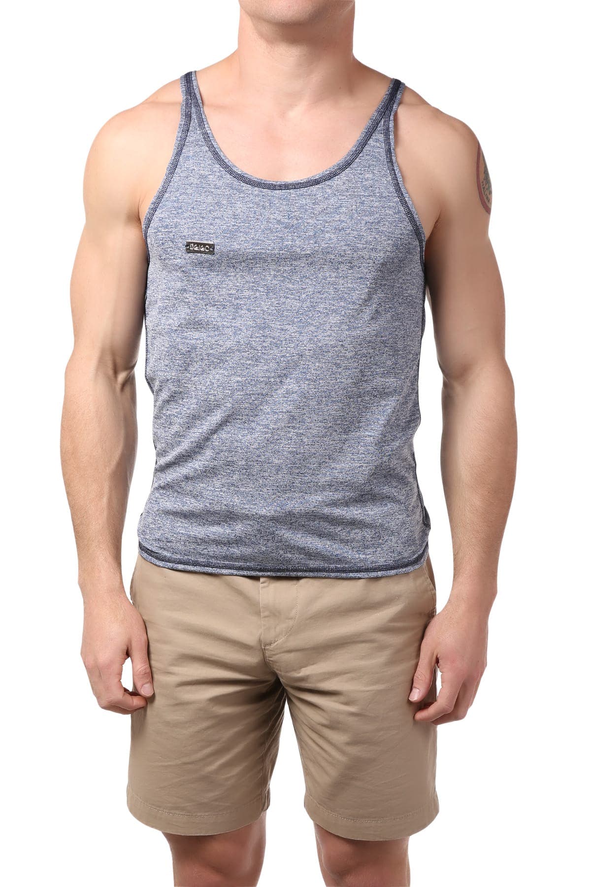 Gigo Blue Fitness Tank Top