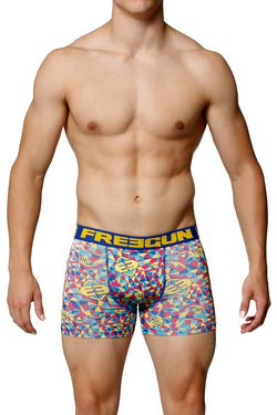 Freegun Pink Geo Boxer Brief thumbnail 1