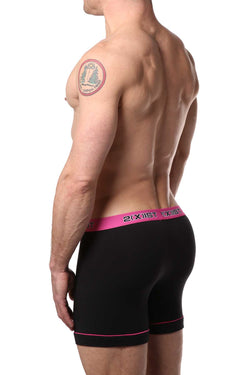 2(X)IST Black & Pink Performance Boxer Brief thumbnail 2