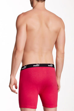Puma Raspberry 3-Pack Assorted Boxer Brief thumbnail 2