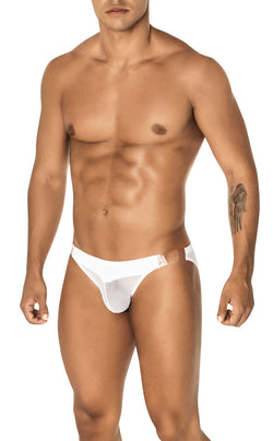 PPÜ White Barely There Bikini Brief thumbnail 2