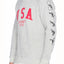 Rxmance Unisex Oatmeal USA Crew Sweatshirt