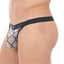 Gregg Homme White Wired Mesh C-Ring Thong