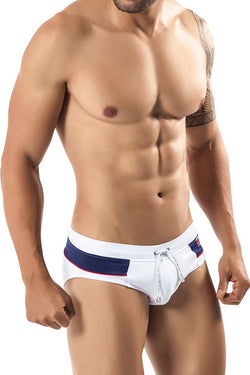 Clever White Ifaty Swim Brief thumbnail 1