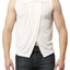 P.O.V. Ivory Toga Sleeveless Shirt