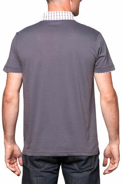 Filthy Etiquette Charcoal Mason Polo thumbnail 3