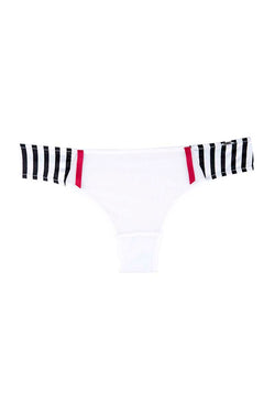 Christian Lacroix White Le Soleil Fishnet Mesh Bikini thumbnail 1