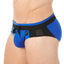 Gregg Homme Blue Mesh Insert Swim Brief