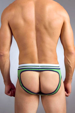 Baskit Lime-Green Ribbed Jock-Brief thumbnail 3