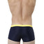 James Tudor Navy & Yellow Battle Swim Trunk
