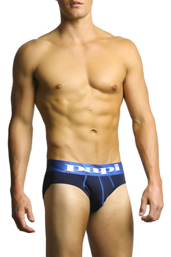 2-Pack Papi Blue & Navy Microfusion Performance Brief thumbnail 3