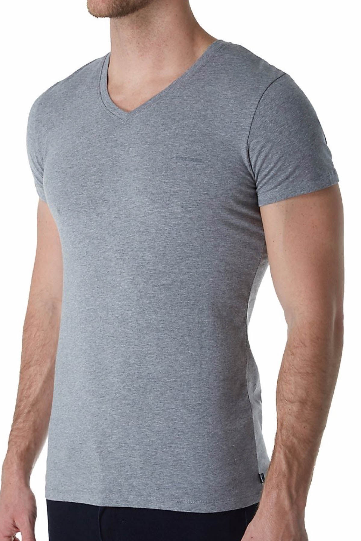Diesel Grey Michael V-Neck T-Shirt