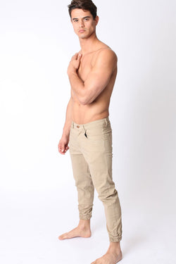 Timoteo Khaki Silverlake Jogger thumbnail 2