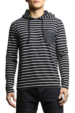 Do Nothing Charcoal Jailbird Joey Hooded Shirt thumbnail 1