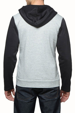 Zutoq Grey Zoshed Sweater Jacket thumbnail 2