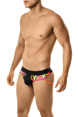 Candyman Black Neon Lights Jockstrap II thumbnail 2