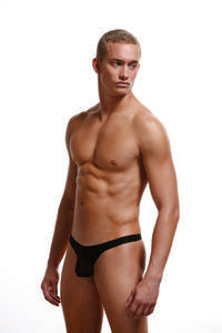 Envy Black Low-Rise Thong thumbnail 1