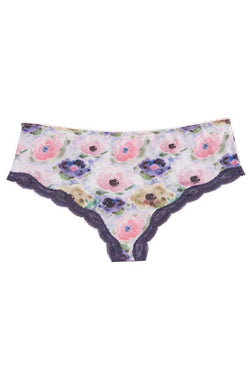 Catherine Malandrino Floral Printed Microfiber Hipster thumbnail 2