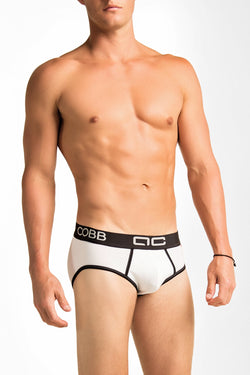 Alexander Cobb White & Black Slip Brief thumbnail 2