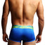 2-Pack Papi Blue & Green Contrast Microfusion Performance Brazilian Trunks
