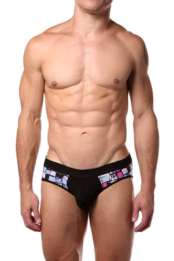 JustinCase Pink/Blue Square Style Brief thumbnail 2