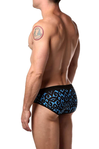 JustinCase Blue Ink-Blot Brief