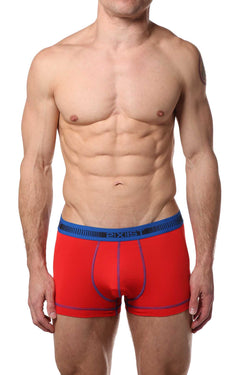 2(X)IST Flame & Navy Performance Cotton Trunk 2-Pack thumbnail 2
