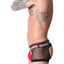 Cell Block 13 Red Dark Room Backless Jock Trunk