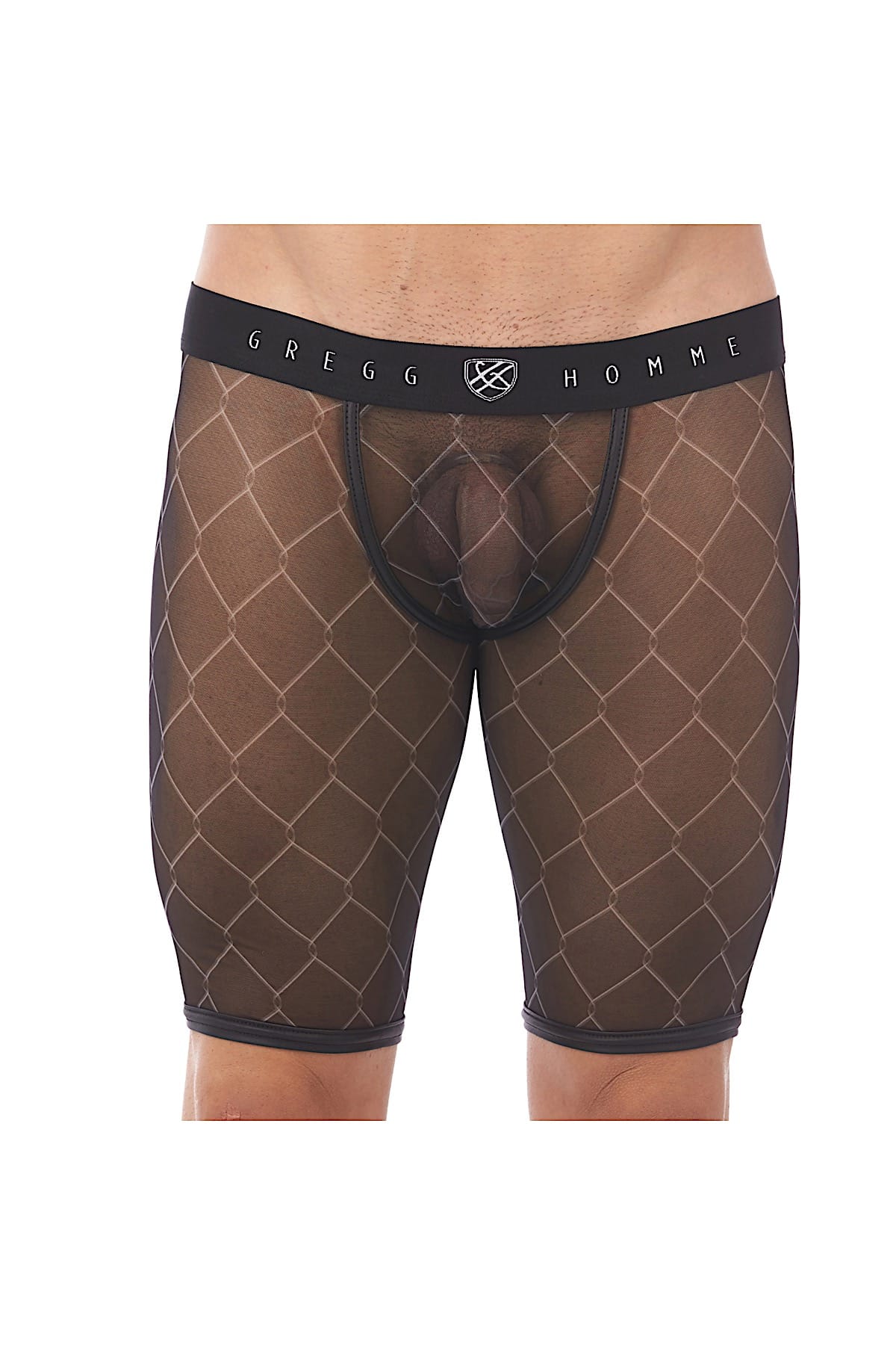 Gregg Homme Black Wired Enhancing-Ring Boxer Brief