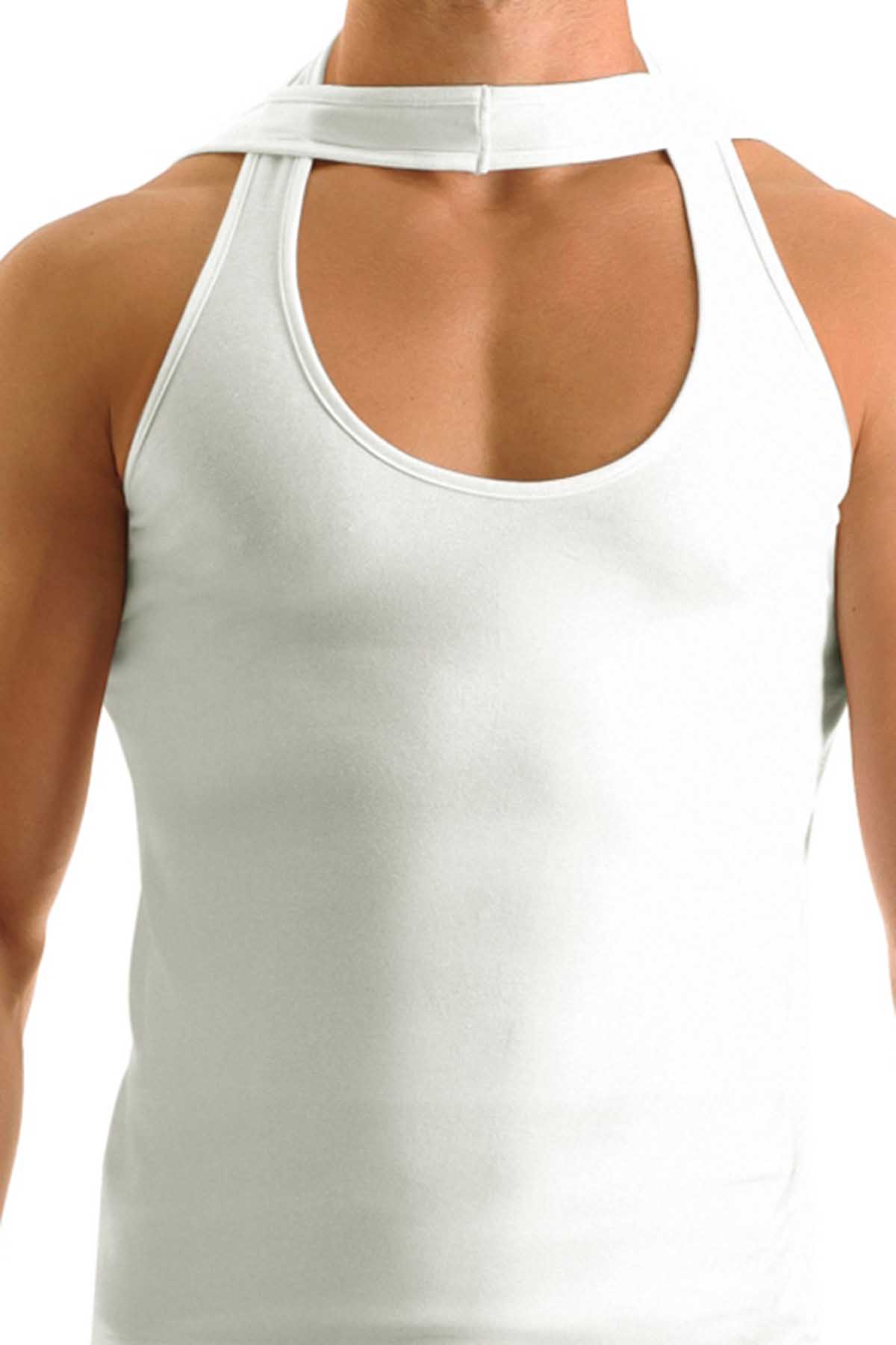 Modus Vivendi White Twin Tank Top T Shirt