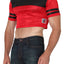 Timoteo Red Tight End Crop Tank Top