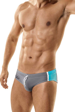 WildmanT Grey & Blue Mazu Swim Bikini thumbnail 2