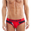 Papi Black & Red Luxe Low-Rise Brief