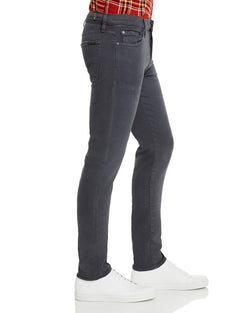 7 For All Mankind Paxtyn Skinny Fit Jeans In Dark Gray Dark Grey thumbnail 3
