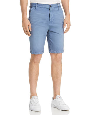 7 For All Mankind Slim Fit Chino Shorts French Blue