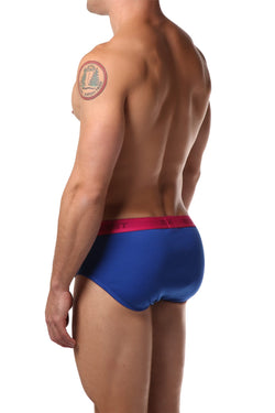 2(X)IST Dark Blue/Black/Light Blue Essential Contour Pouch Brief 3-Pack thumbnail 3