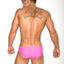 CheapUndies Neon Pink Racing Swim Brief