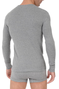 2(X)IST Grey Tartan Long Sleeve Henley thumbnail 3
