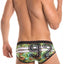 Jor Printed Papaya Swim Brief