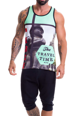 Jor Printed Parce Tank Top thumbnail 1