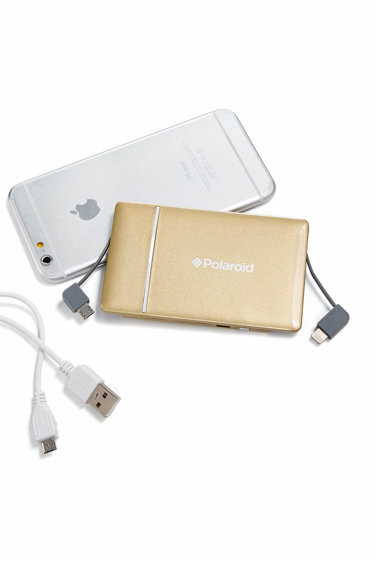 Polaroid 3000 Gold MAh Portable Battery Charger