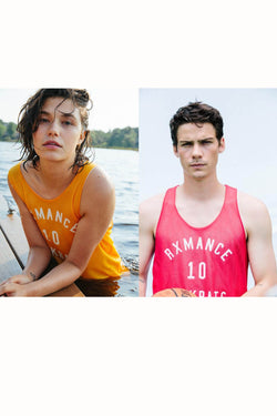 Rxmance Unisex Yellow Muskrats Basket Ball Mesh Tank thumbnail 4