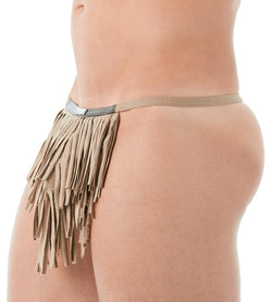 Gregg Homme Sand Wild West Faux Suede Thong thumbnail 2