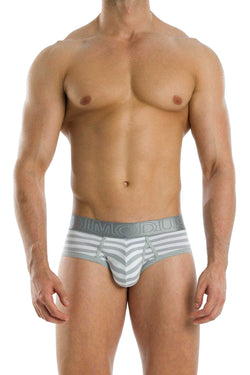 Modus Vivendi Grey Wide-Line Midi-Brief thumbnail 1
