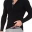 2(X)IST Black Tartan Long Sleeve Henley