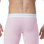 WOOD Pink Heather Biker Brief