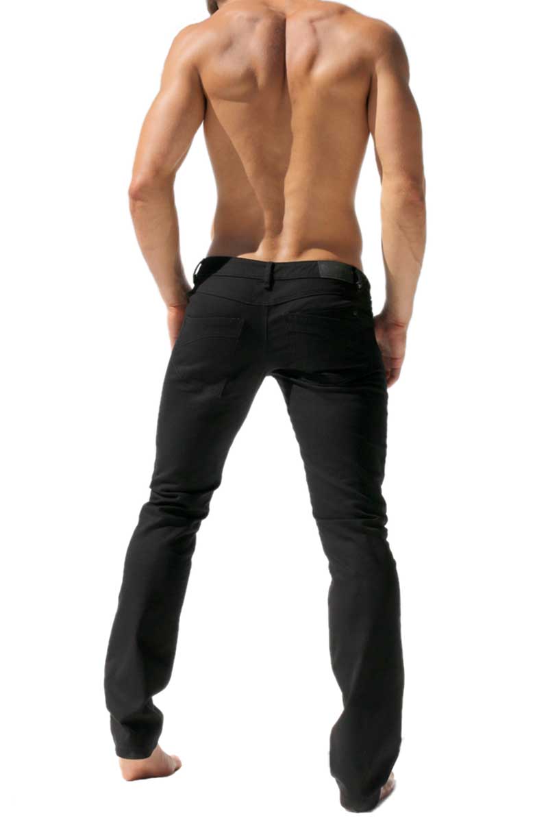 Rufskin Black Byron Stretch Twill 5-Pocket Jeans