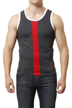 Body Tech Steel Grey Racetrack Tank thumbnail 1
